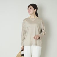 DAYS/プルミエルリネン天竺プルオーバー